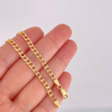 Panzer Bracelet 5g / 8 1/4 in / 3.4mm Yellow Gold 18K