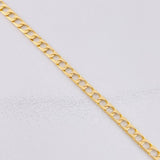 Pulso Panzer 5g / 8 1/4 in / 3.4mm Oro Amarillo 18K
