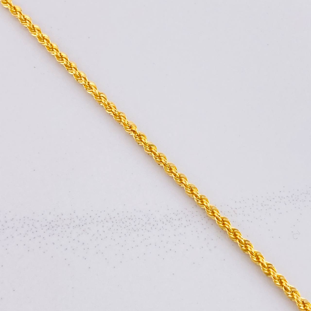 Rope Chain 3.35g / 24 in / 2.2mm Yellow Gold 18K