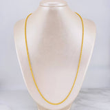 Rope Chain 3.35g / 24 in / 2.2mm Yellow Gold 18K