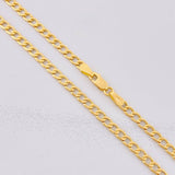 Cuban Links 5.65g / 24 in / 3.2mm Yellow Gold 18K
