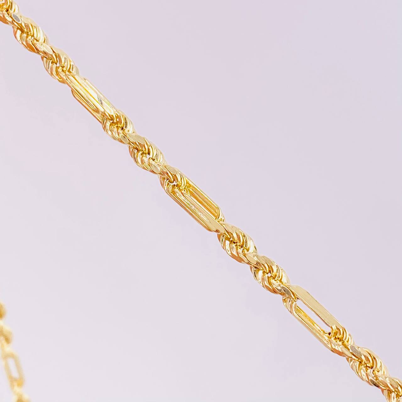 Cadena Lazo Especial 17g / 24 in / 3.5mm Oro Amarillo 18K
