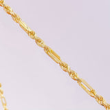 Cadena Lazo Especial 17g / 24 in / 3.5mm Oro Amarillo 18K