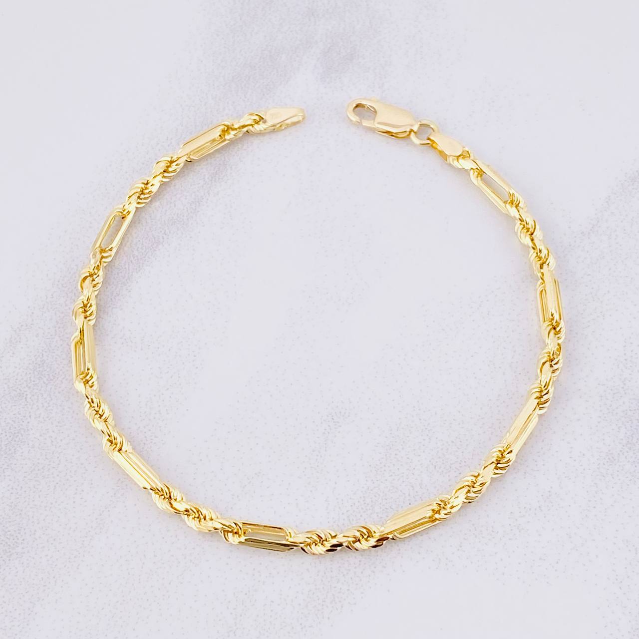 Pulso Lazo Especial 6.5g / 8 in / 3.5mm Oro Amarillo 18K