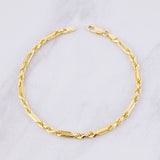 Pulso Lazo Especial 6.45g / 7 3/4 in / 3.5mm Oro Amarillo 18K
