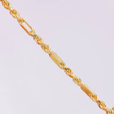Pulso Lazo Especial 6.45g / 7 3/4 in / 3.5mm Oro Amarillo 18K
