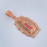 Pendant Virgin of Guadalupe 4.35gr / 1 1/2 in / 18K Rose Gold $