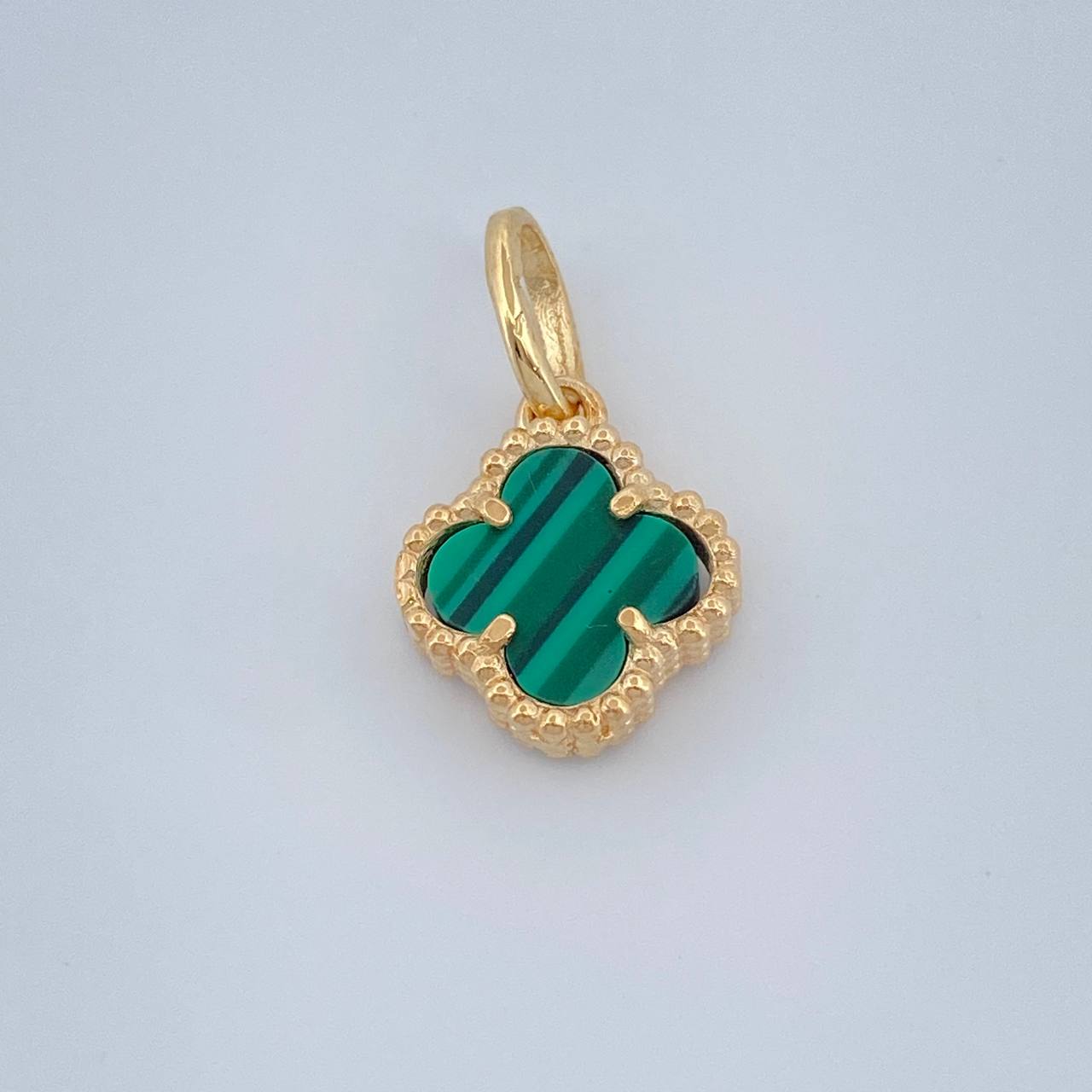 Dije Trebol 1.25gr / 3/4 in / Oro Amarillo Nac.Esp. 18K %