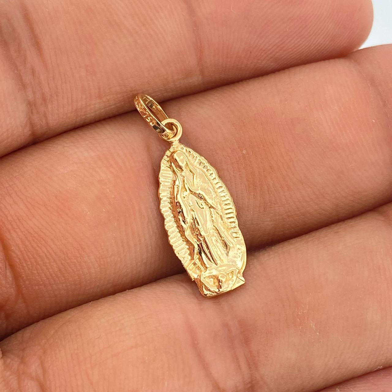 Dije Virgen de Guadalupe 1.5gr / 1 in / Oro Amarillo 18%
