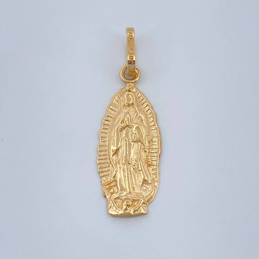 Dije Virgen de Guadalupe 1.5gr / 1 in / Oro Amarillo 18%