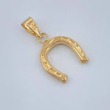 Dije Herradura 0.65gr / 3/4 in / Oro Amarillo 18K %