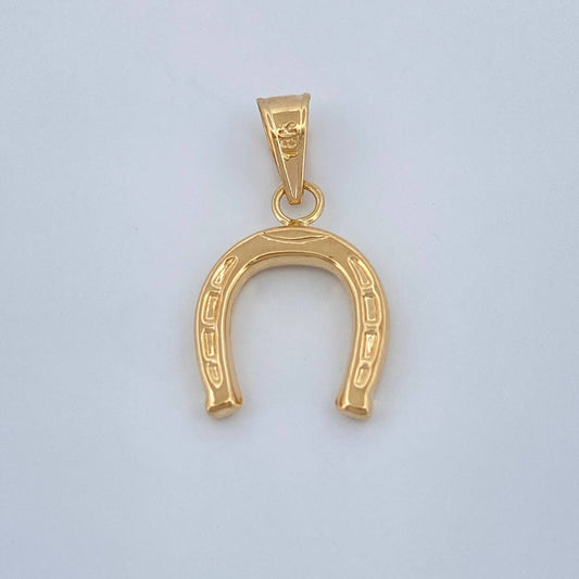 Dije Herradura 0.65gr / 3/4 in / Oro Amarillo 18K %