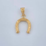 Dije Herradura 0.65gr / 3/4 in / Oro Amarillo 18K %