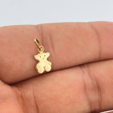 Dije Oso TS 0.3gr / 1/2 in / Oro Amarillo 18%