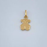 Dije Oso TS 0.3gr / 1/2 in / Oro Amarillo 18%