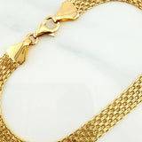 Pulso Chino 4.85gr / 7 3/4 in / 6.45mm Oro Amarillo +1 18K $