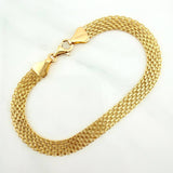 Pulso Chino 4.85gr / 7 3/4 in / 6.45mm Oro Amarillo +1 18K $