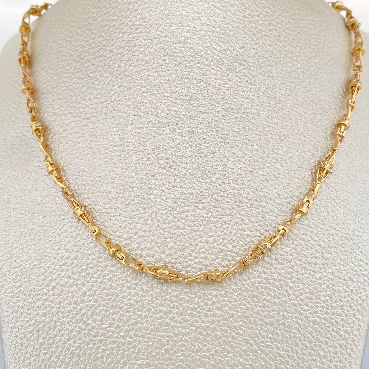 Cadena Dubai 31.9gr / 24 in / 3mm Oro Amarillo 18K %