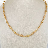 Cadena Dubai 31.9gr / 24 in / 3mm Oro Amarillo 18K %