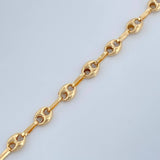 Tobillera GC 2.45gr / 10 in / 2.85mm Oro Amarillo 18K %