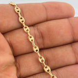 Tobillera GC 4.85gr / 10 3/4 in / 3mm Oro Amarillo 18K %