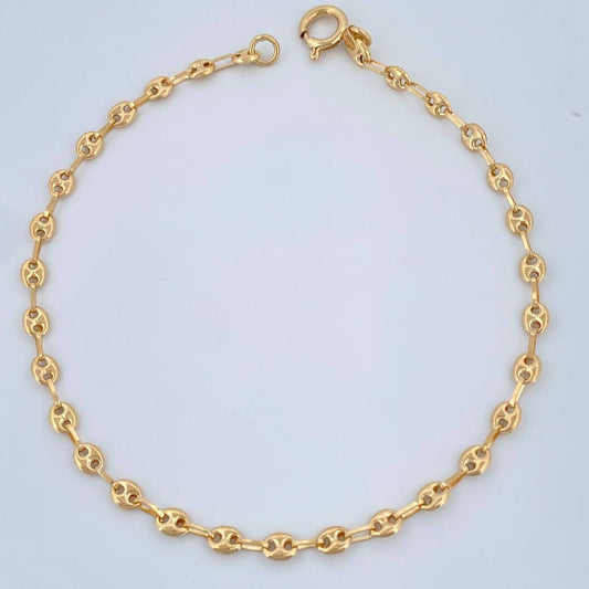 Pulso GC 2.25gr / 7 3/4 in / 2mm Oro Amarillo 18K %