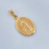 Dije Virgen de Guadalupe 1.6gr / 1 1/4 in / Oro Amarillo 18K %
