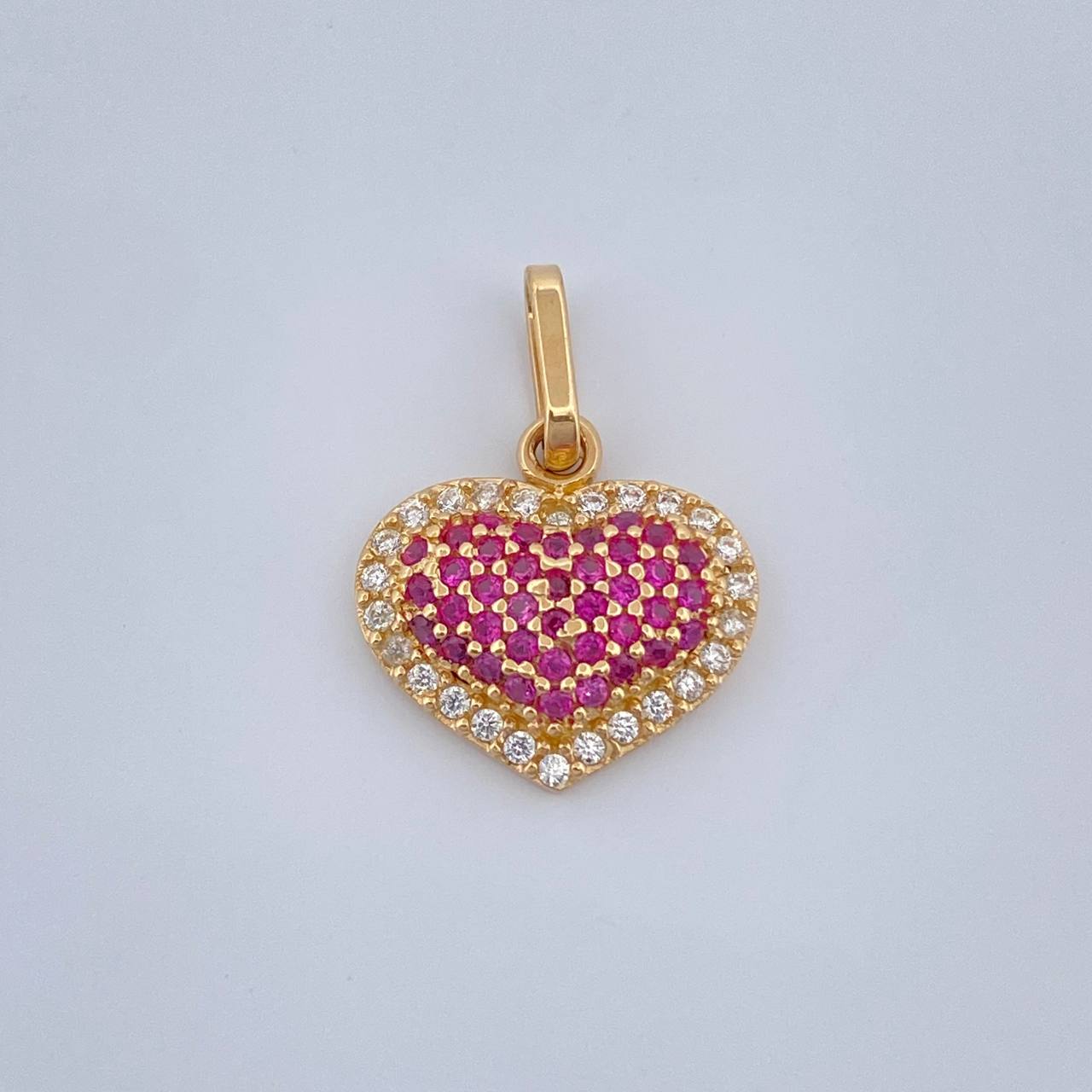 Dije Corazon 1.45gr / 1/2 in / Oro Amarillo 18%