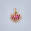 Dije Corazon 1.45gr / 1/2 in / Oro Amarillo 18%