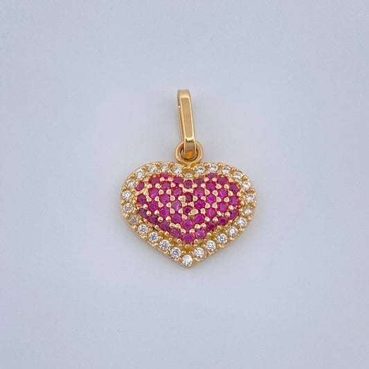 Dije Corazon 1.45gr / 1/2 in / Oro Amarillo 18%