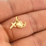 Dije Tres Gracias 0.5gr / 3/4 in / Oro Amarillo 18K %