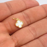 Dije Trebol 1.25gr / 3/4 in / Oro Amarillo Nac.Esp. 18K %
