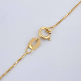 Set Cadena y Dije Veneciana + Infinito 1.35gr / 15 3/4 in / 1mm Oro Amarillo 18K %