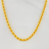 Cadena Lazo 7.8g / 24 in / 3.2mm Oro Amarillo 18K