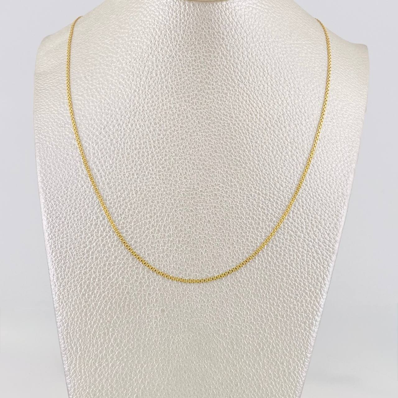 Cadena China 3.25g / 24 in / 1.5mm Oro Amarillo 18K