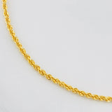 Pulso Lazo 0.8g / 7 in / 1.7mm Oro Amarillo 18K