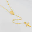 Rosario Aro Seguido Virgen Milagrosa 2.65g / 20 in / 3.2mm Oro Amarillo 18K