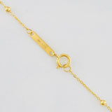 Rosario Aro Seguido Virgen Milagrosa 2.65g / 20 in / 3.2mm Oro Amarillo 18K