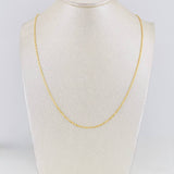 Cadena Singapur 1.4g / 45cm / 1.3mm Oro Amarillo 18K