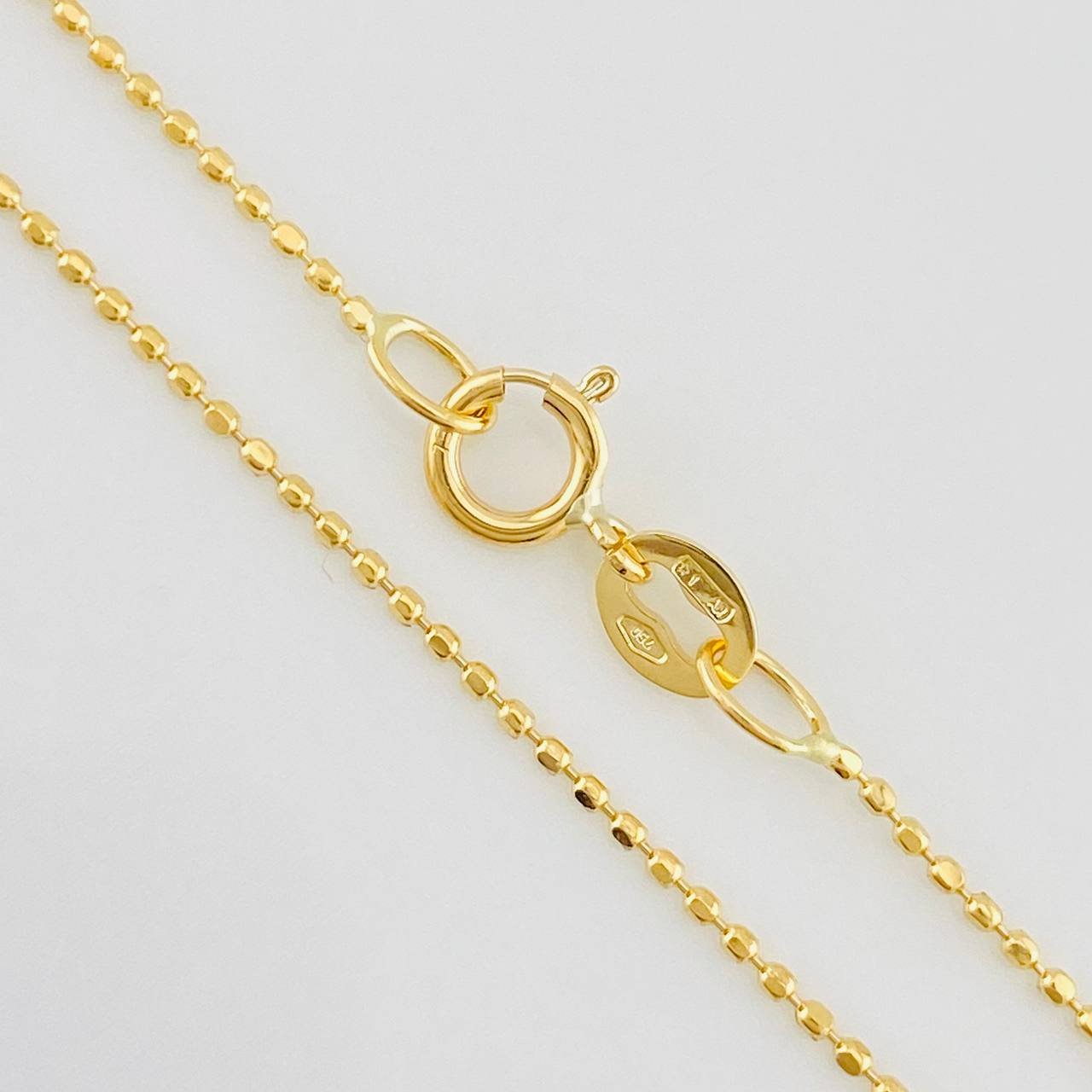 Military Chain 2g / 18 in / 0.99mm Yellow Gold 18K