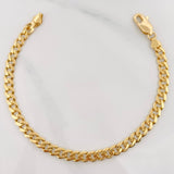 Pulso Cubano 4.7g / 7 1/2 in / 5.02mm Oro Amarillo 18K