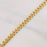 Pulso Cubano 5.6g / 8 in / 5.04mm Oro Amarillo 18K