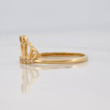 Crown Ring 1.2g / T5 1/2 Yellow Gold 18K