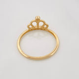 Crown Ring 1.2g / T6 1/2 Yellow Gold 18K