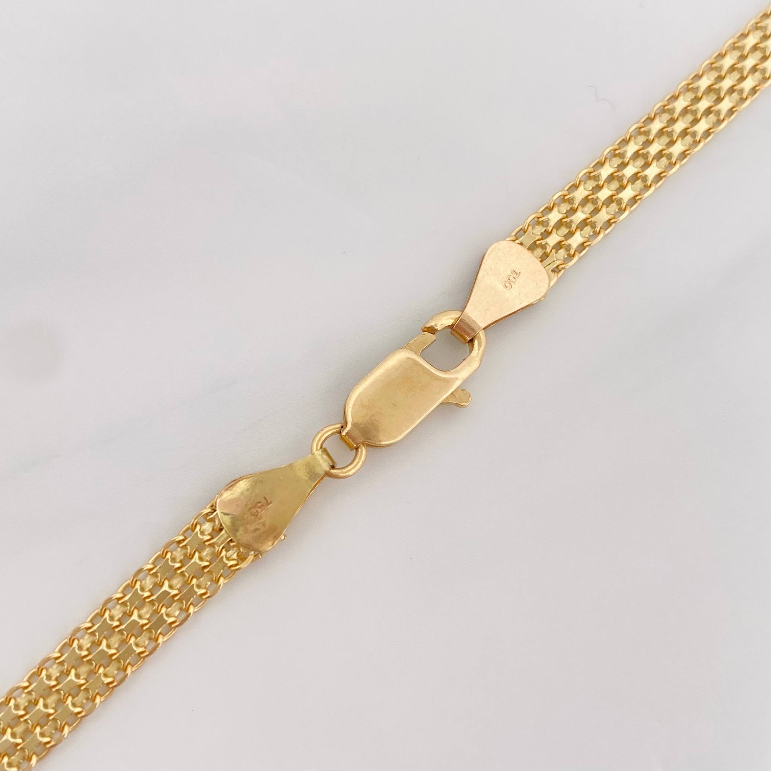 Cadena China 18.65g / 24 in / 5.07mm Oro Amarillo 18K