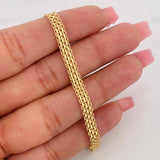 Cadena China 18.65g / 24 in / 5.07mm Oro Amarillo 18K