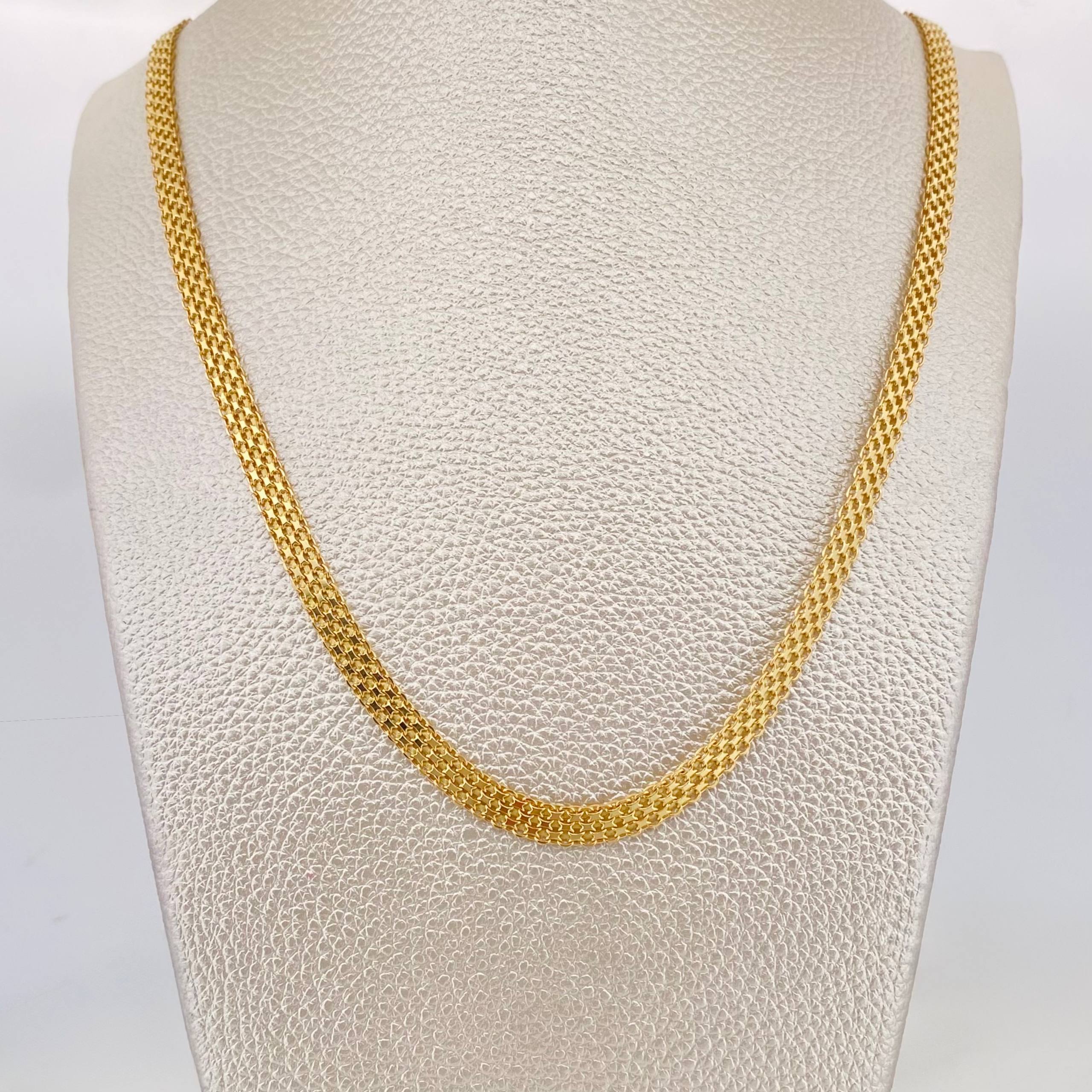 Cadena China 18.65g / 24 in / 5.07mm Oro Amarillo 18K