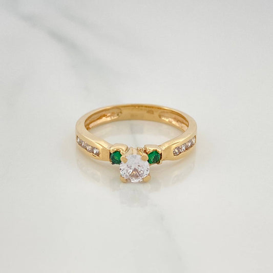 Solitaire Ring 3.25 g / T7 Yellow Gold 18K