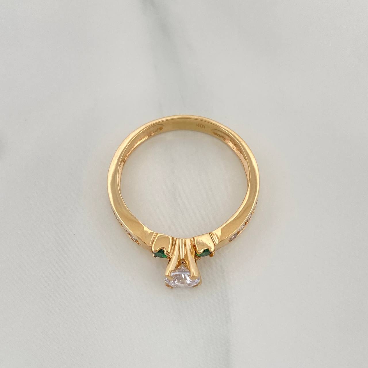 Solitaire Ring 3.25 g / T7 Yellow Gold 18K