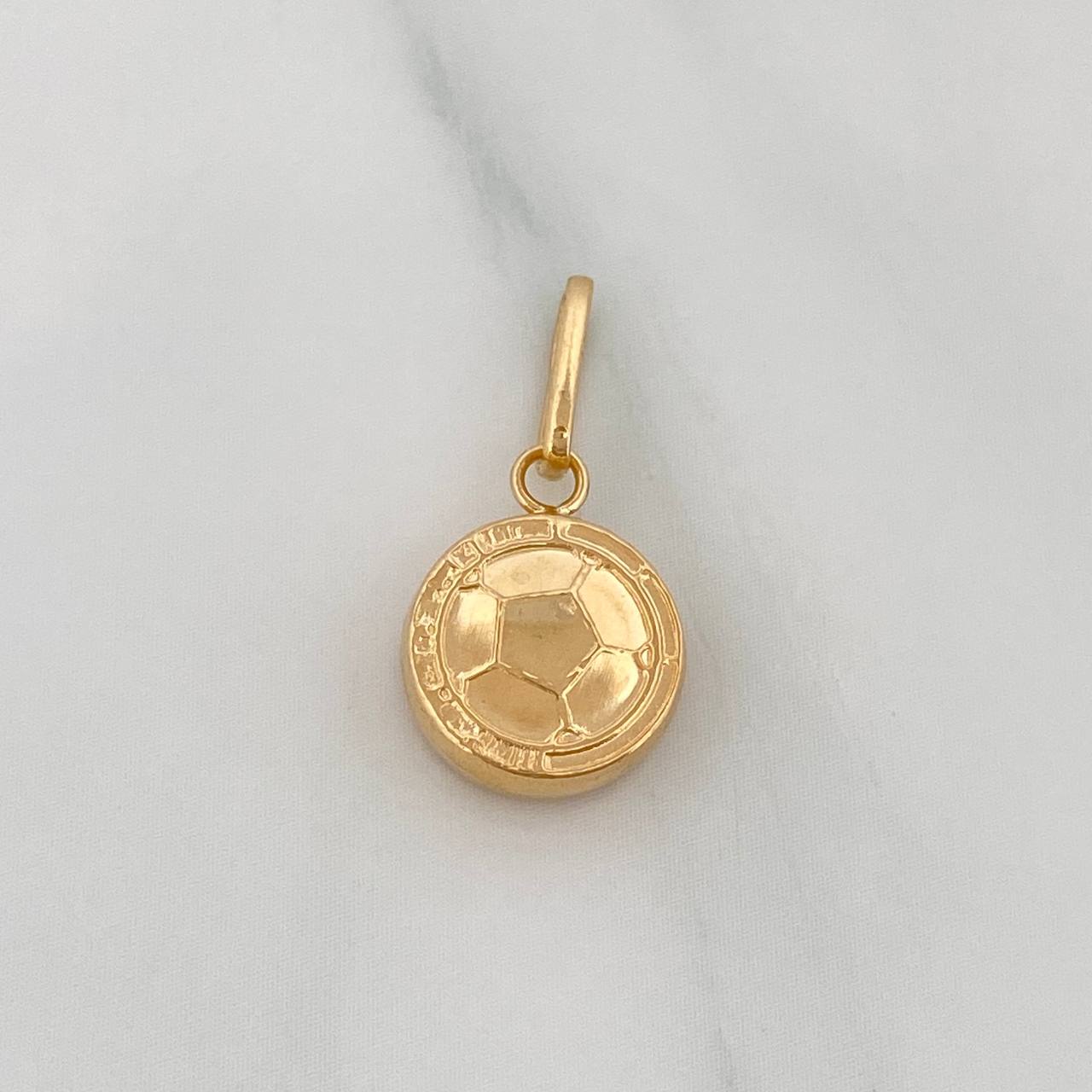 Dije Escudo Colombia 0.7 g / 3/4 in Oro Amarillo 18K